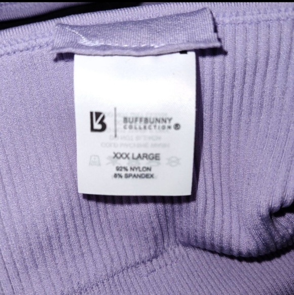 💕Buffbunny Scupt Seamless Sports Bra-Frosted Purple - Picture 3 of 6